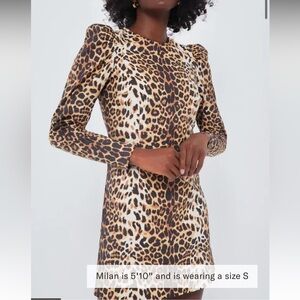TUCKERNUCK X INDIA HICKS

Leopard Domino Dress